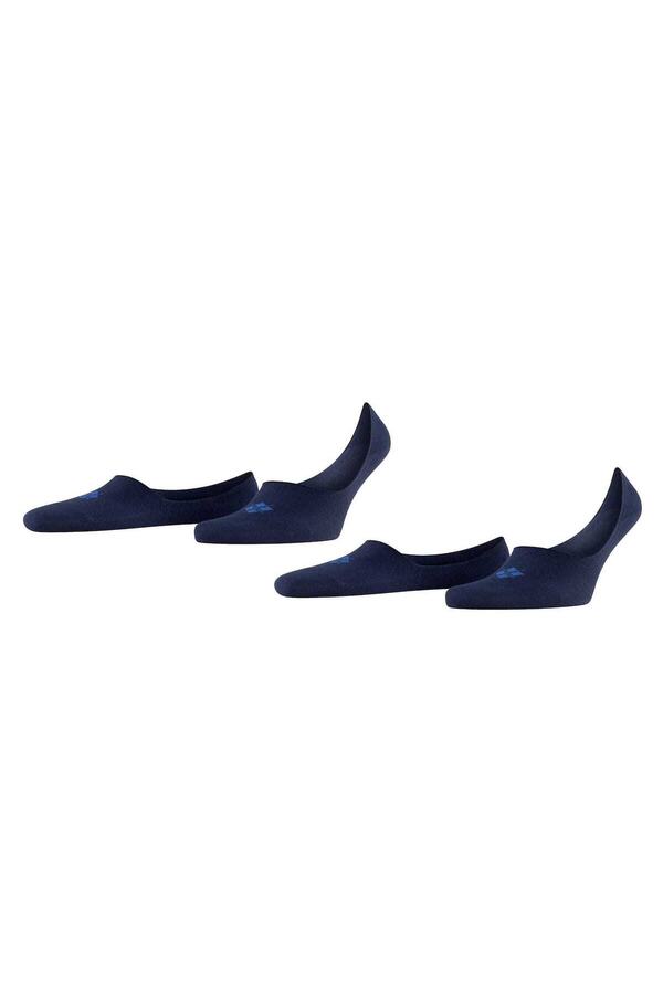 Burlington-2er-Pack Herren Füßlinge – Casual IN, rutschfester Absatz, Einfarbig 1
