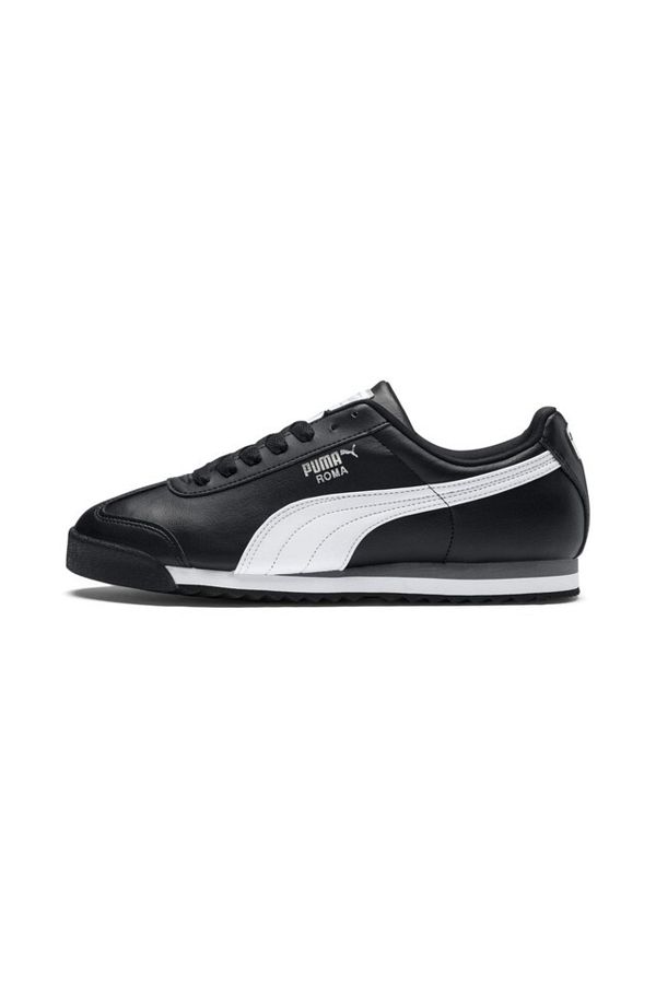 Puma-أسود روما أساسي - حذاء رياضي كاجوال نسائي 1