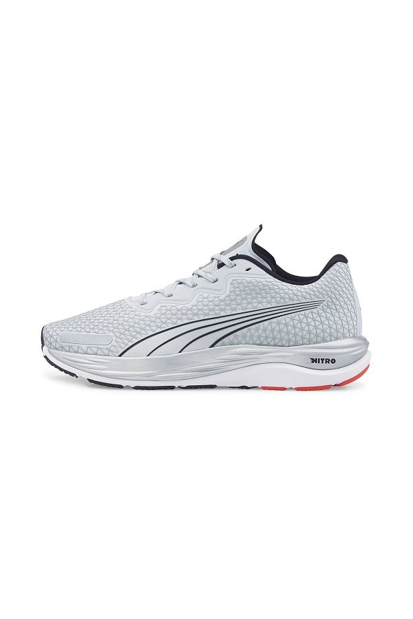 Puma-Velocity Nitro 2 Wtr Gray Men's Daily Sports Shoes 1