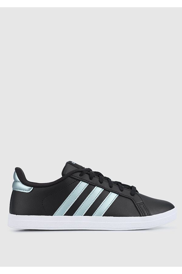 Adidas black flat shoes store
