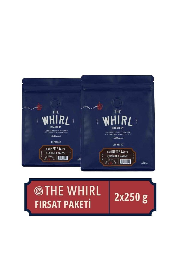 The Whirl-Espresso Brunette 441°f - 250 gr X 2 Pieces Coffee Deal Pack 1