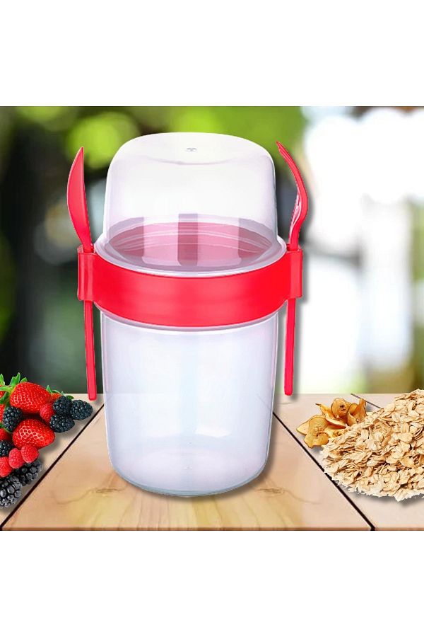 Dükkanönü-Titiz Take'n Go Large Size Muesli Container 1100 ml Ap-9453 1