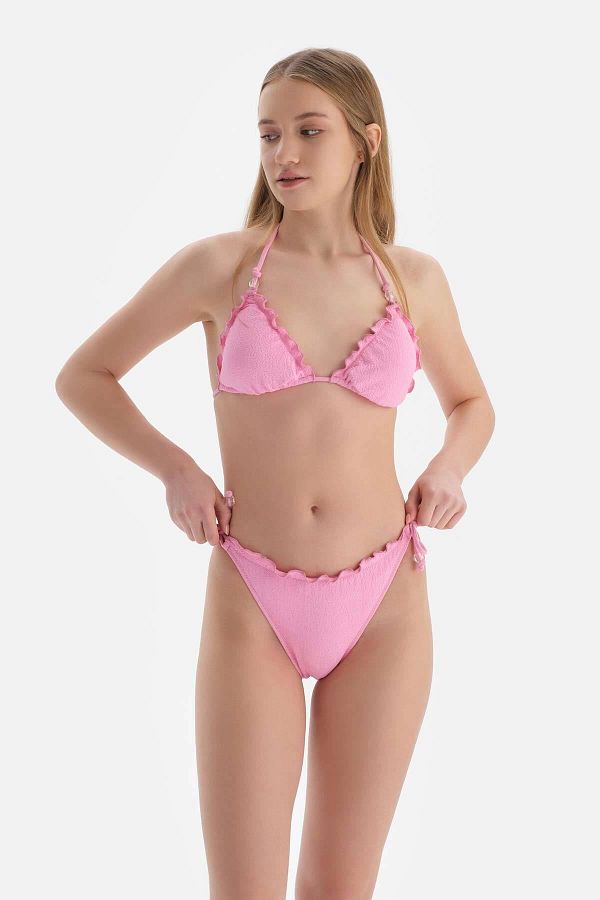 Dagi-Pink Spaghetti Bikini Bottom 1