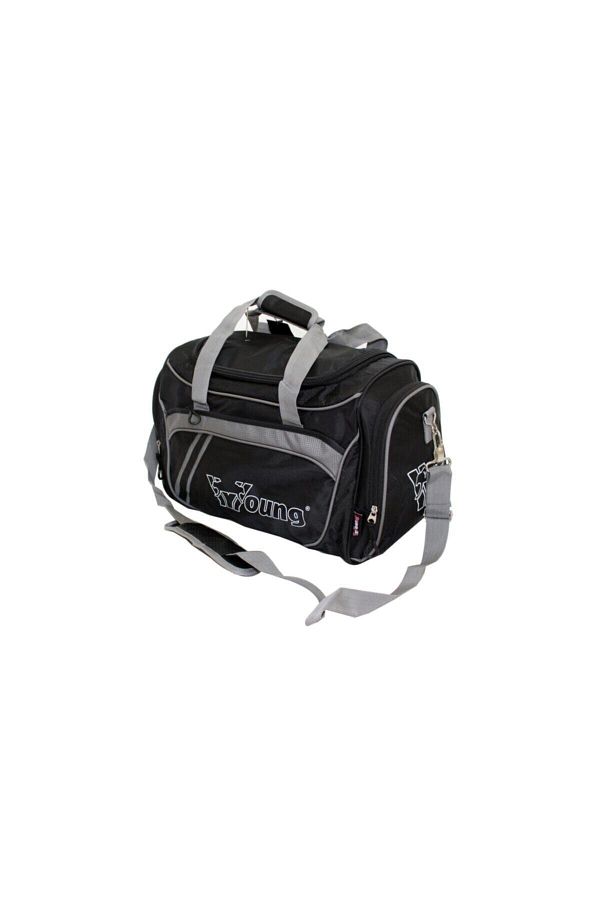 YOUNG-Yg40159 Gray Sports Travel Bag 1
