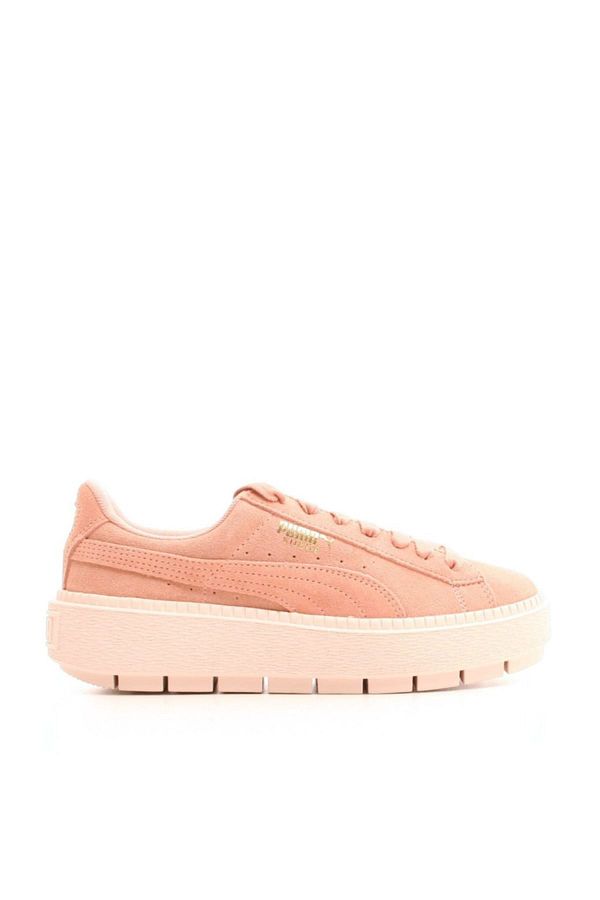 Suede platform trace animal wmns discount