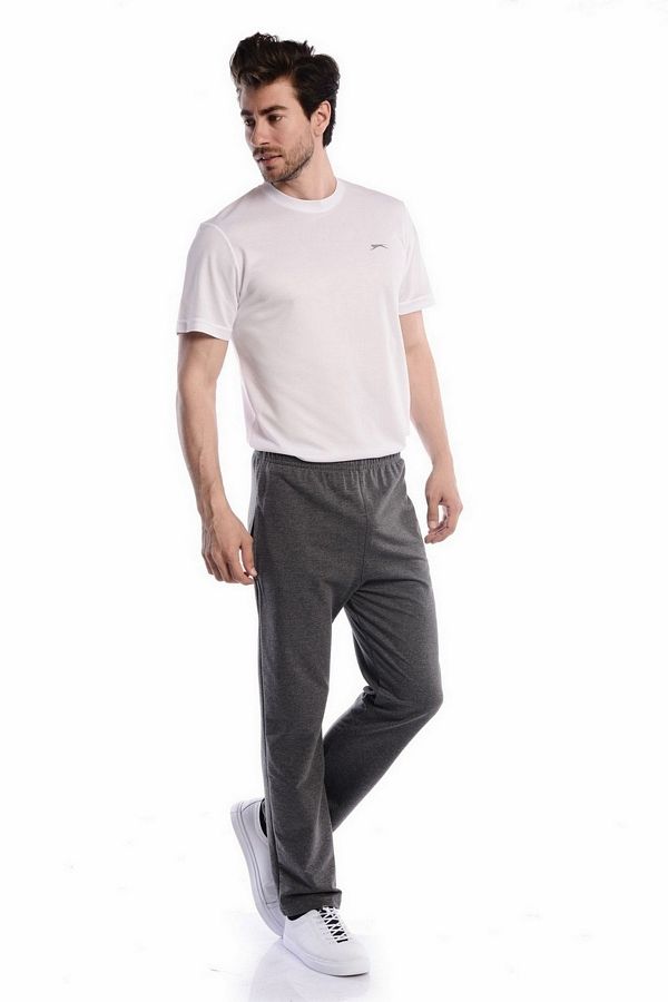 Slazenger-Ανδρική Φούτερ Ανθρακί Oteks - ST17PE023 1
