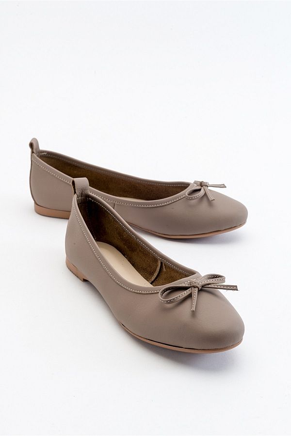 LuviShoes-01 Piele de piatră Pantofi de balet pentru femei, din piele naturală 1