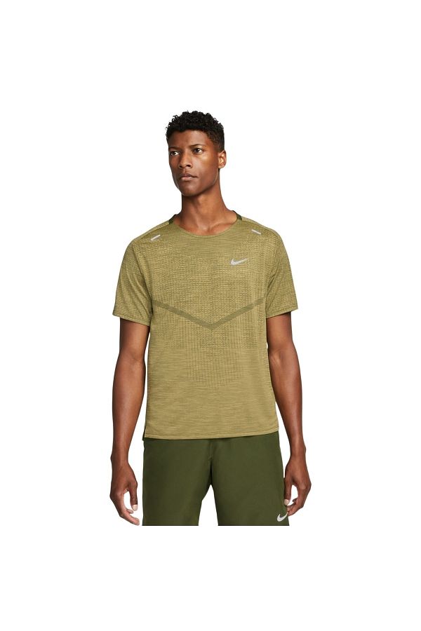 Nike Dri fit Adv Techknit Ultra Running T shirt Rough Green Sports T Shirt Trendyol