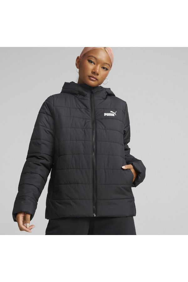 Puma ess padded jacket black online