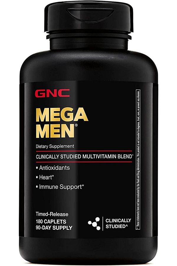 GNC LIVE WELL-Gnc Mega Men For Men Multivitamin Support 180 Tablets 1