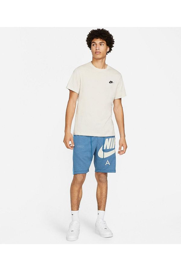Nike Men s M Nsw Air Ft Combed Cotton Short Trendyol