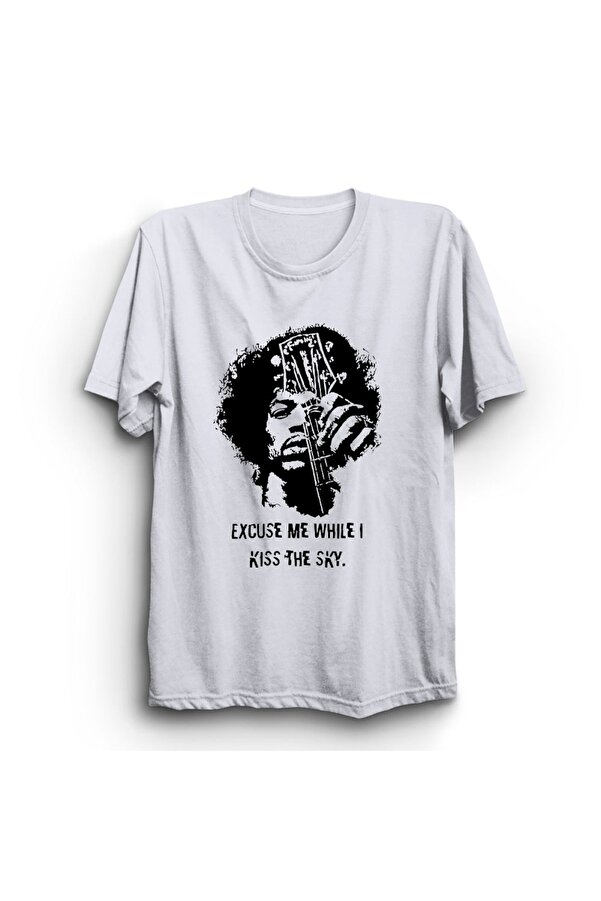 The Fame Jimi Hendrix, Excuse Me While I Kiss The Sky T-Shirt 