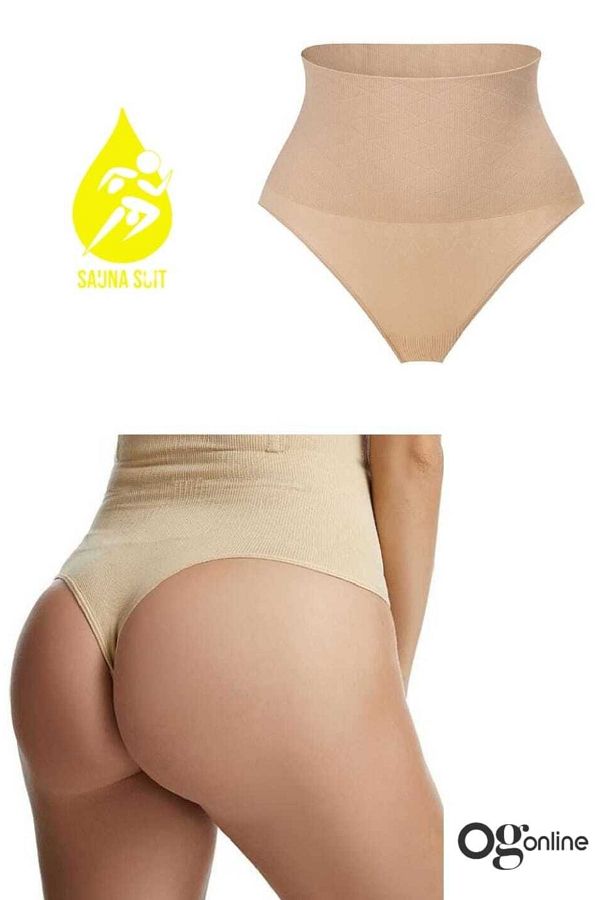SAUNA SUIT-1 Rozmiar Wyszczuplający Bezszwowy Gorset Wyszczuplający Talię I Brzuch Wyszczuplający Modelujący Majtki Gorset Damski Gorset String 1