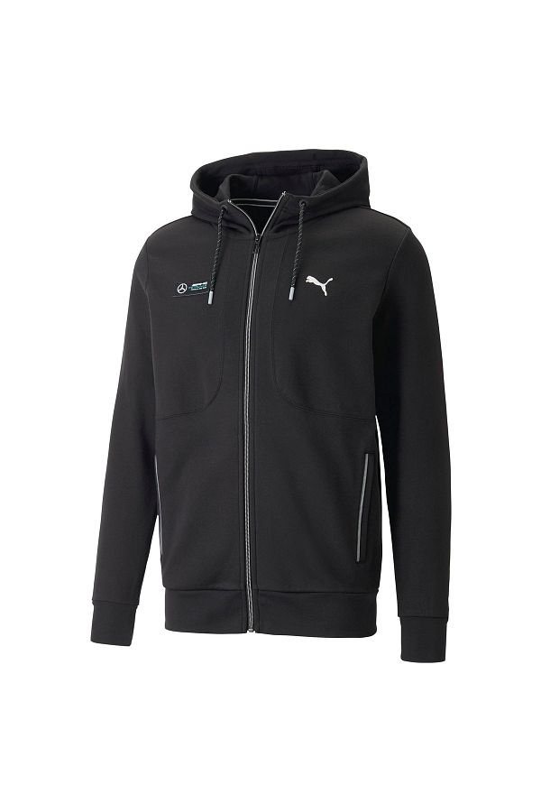 Puma Mapf1 Hooded Sweat Jacket Black Men s unisex Zippered Hoodie Trendyol