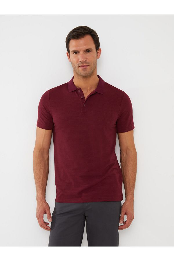 LC Waikiki-Men's Polo Neck Short Sleeve T-Shirt 1