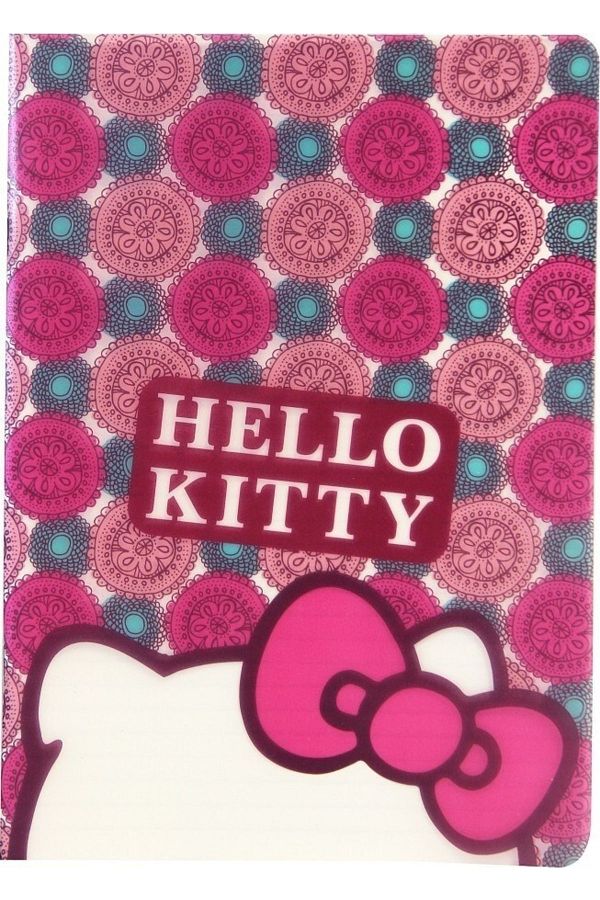 Mynote-Hello Kıtty Campus 26x18,5cm 40 Sheets Checked Notebook 1