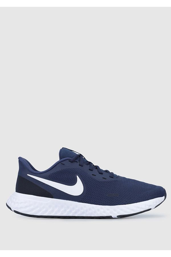 Nike men's navy blue running shoes on sale