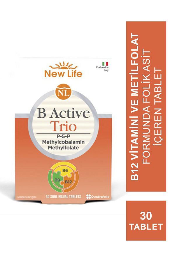 New Life-B Active Trio 30 Tablet 1