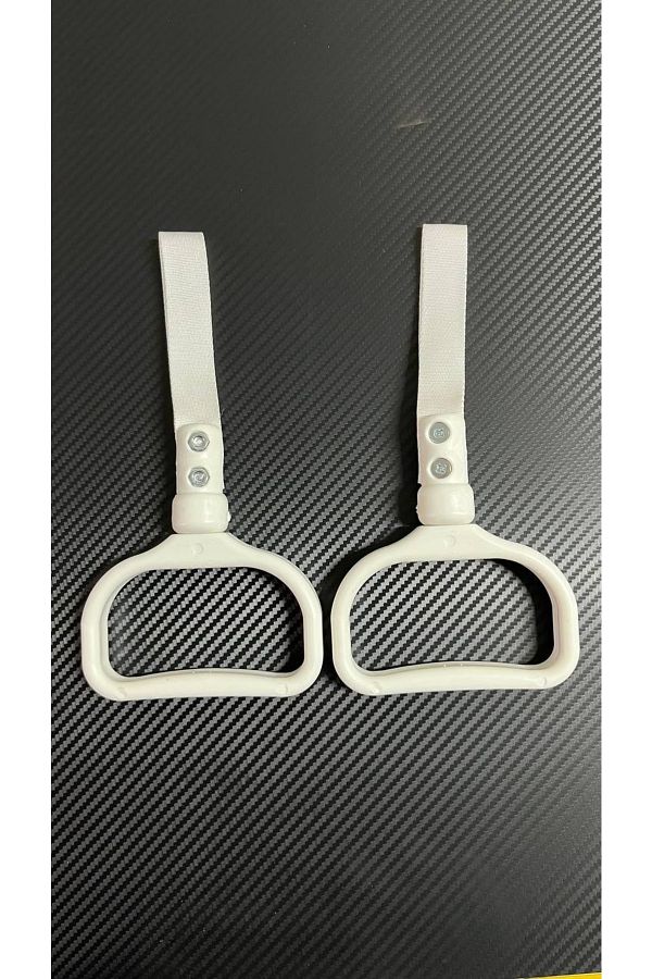Aksefuar Lazer-White Handle Hand Grip, Swivel Handle, Handle 2 Pieces 1