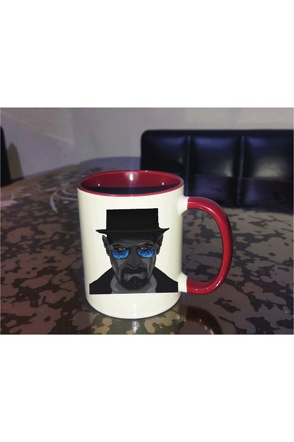 Atölyehane-Breaking Bad, Walter White Designed Mug, Bad Guys Series 1