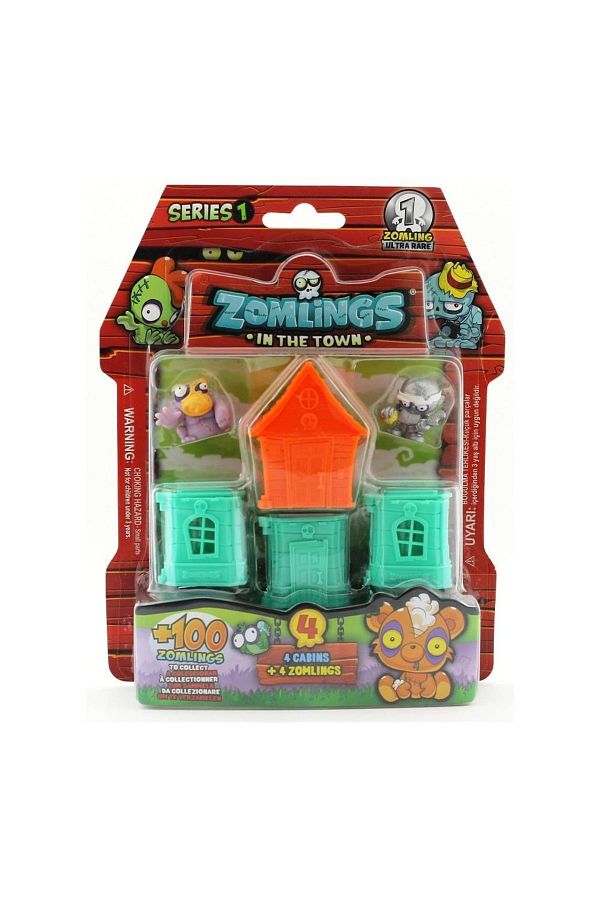 Oyuncakmatik-Zomlings Series 1 - Pack of 4 Figures 1