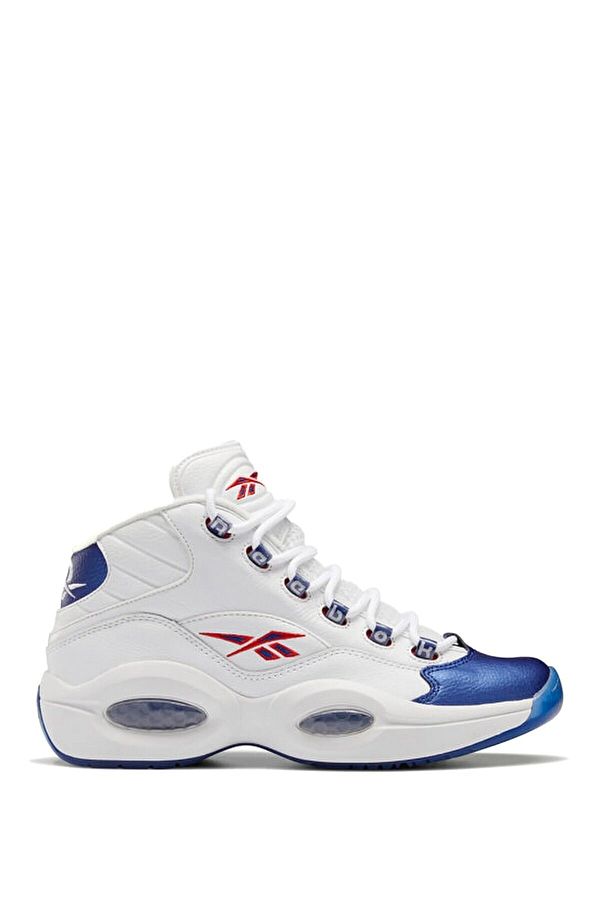 Reebok question mid white red outlet