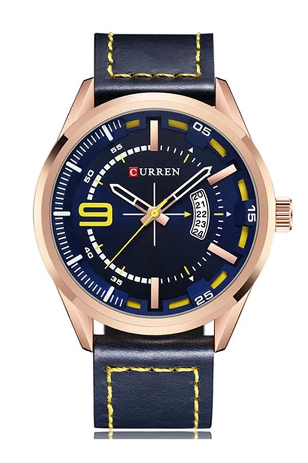 Curren 8295 Calendar Strap Men s Wristwatch Trendyol