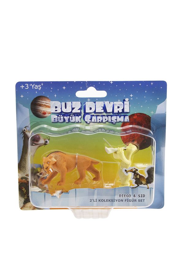 Buz Devri-Ice Age - 5 Büyük Çarpışma Diego Sid Figür Set 1