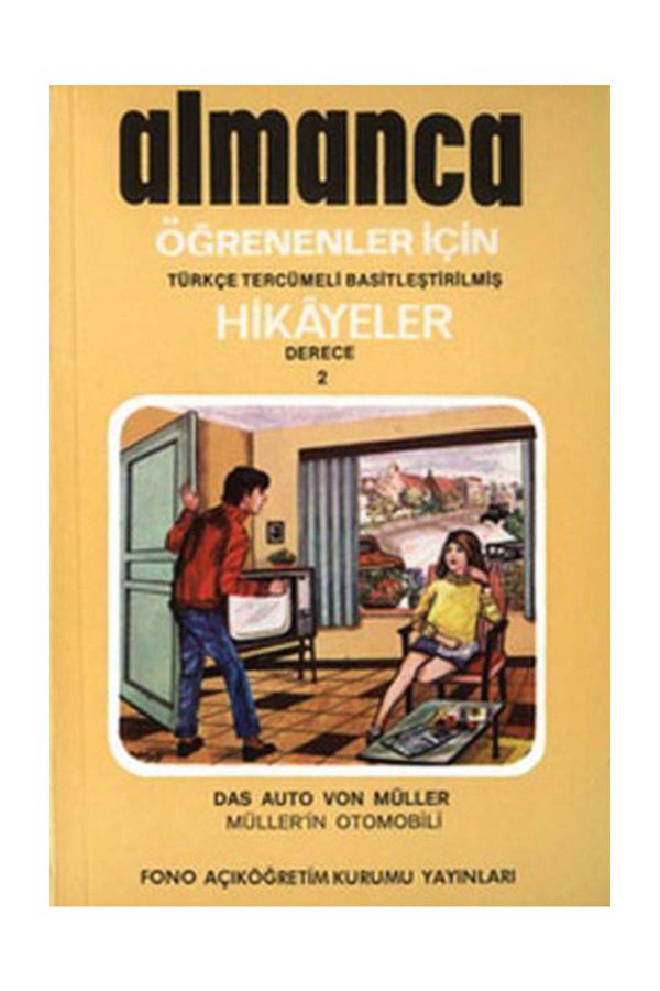 Fono Yayınları-Müller's Automobile - German/Turkish Story- Degree 2-C 1