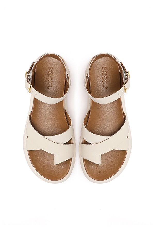 Inuovo sandalen beige Outlet