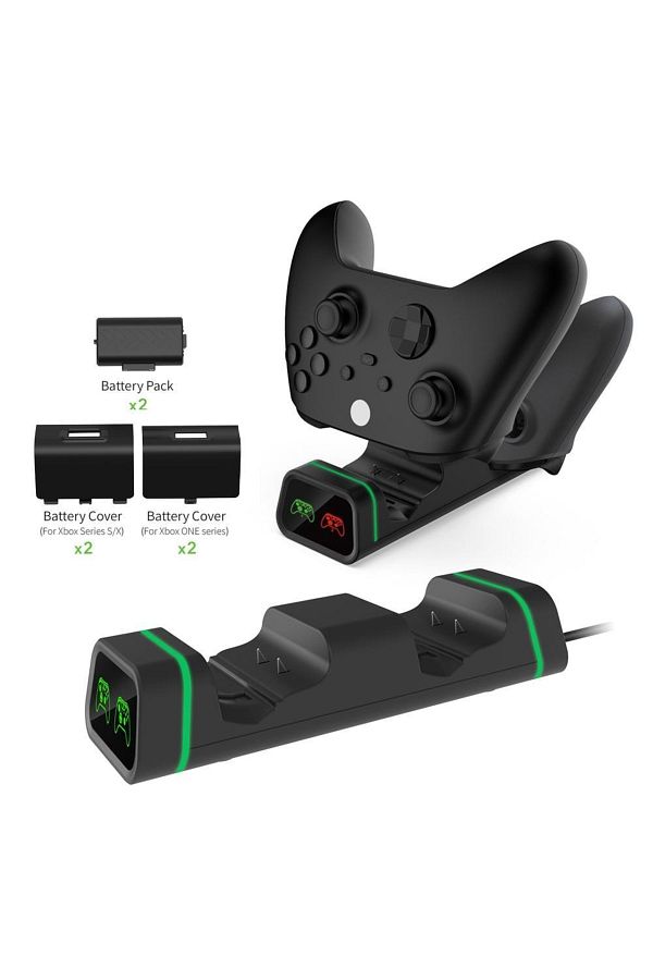 Dobe-Xbox One S/x Xbox Series S/x Battery and Charging Kit with Indicator 1