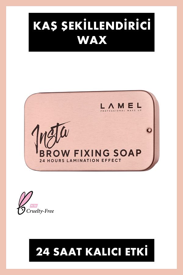 Lamel Cosmetics-Eyebrow Shaping Wax Insta Brow Fixing Soap 1