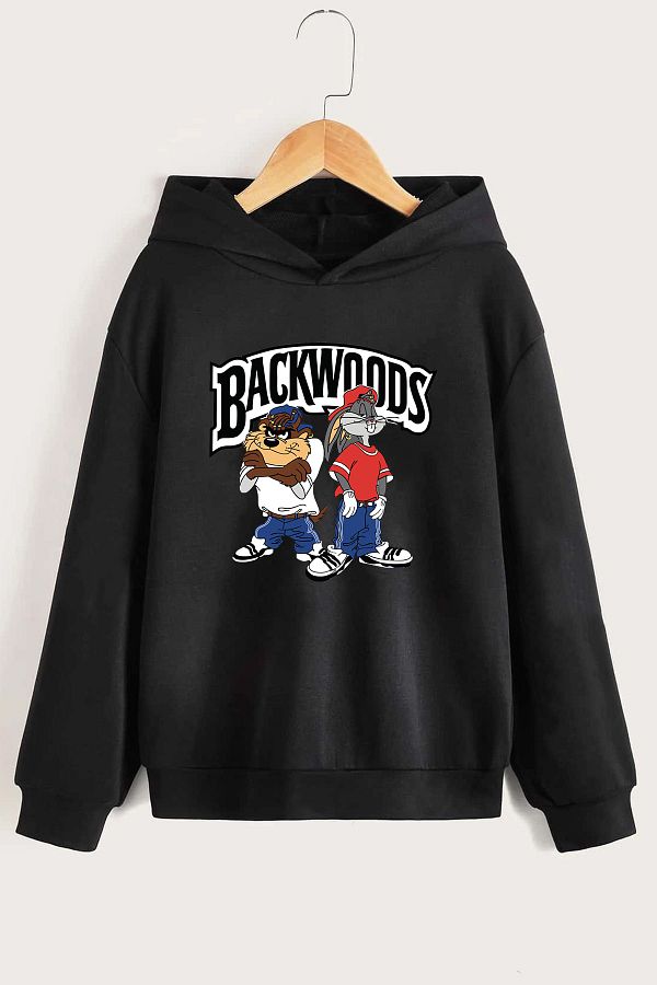 uyguntarz Unisex Backwoods Printed Sweatshirt Trendyol