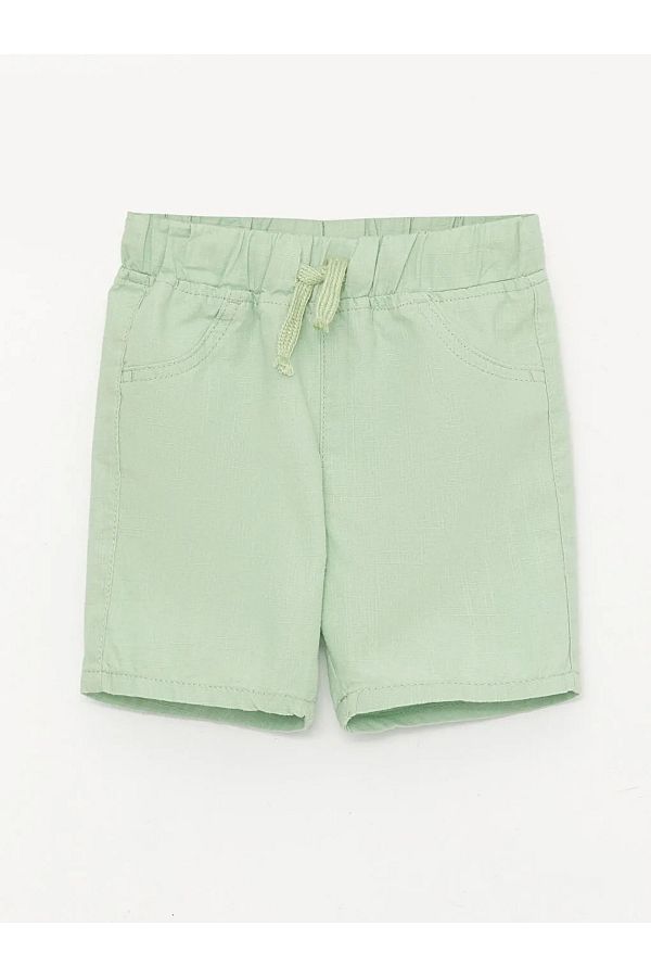 LC Waikiki-Lcw Baby Basic Baby Boy Shorts with Elastic Waist 1