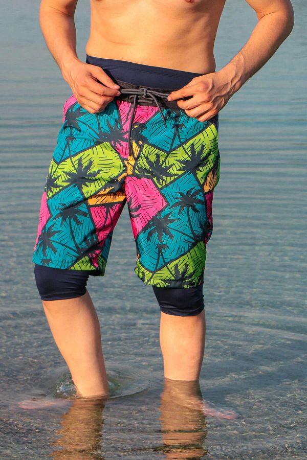 Swimsuit with swim shorts 2025