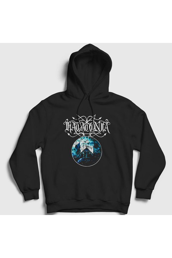 Presmono Unisex Black Haunted House Katatonia Hooded Sweatshirt403111tt Trendyol