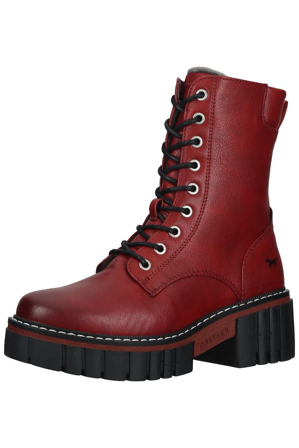 Mustang red boots clearance
