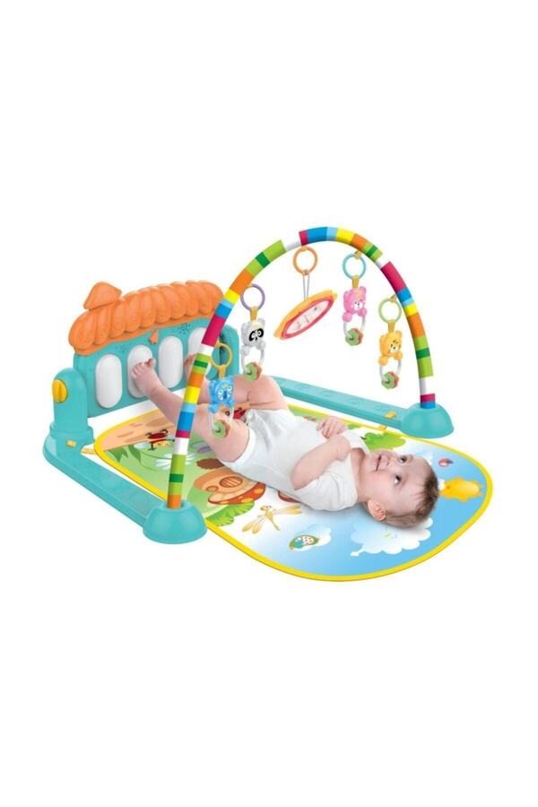Babycim Piyanolu Mantar Sesli Oyun Halısı