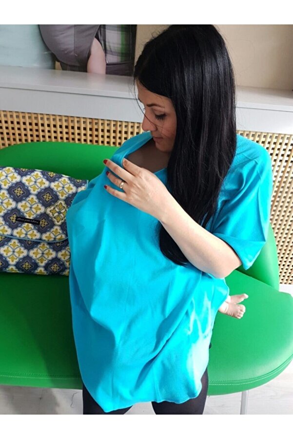 Neko Çok Amaçlı Emzirme Örtüsü - Turkuaz