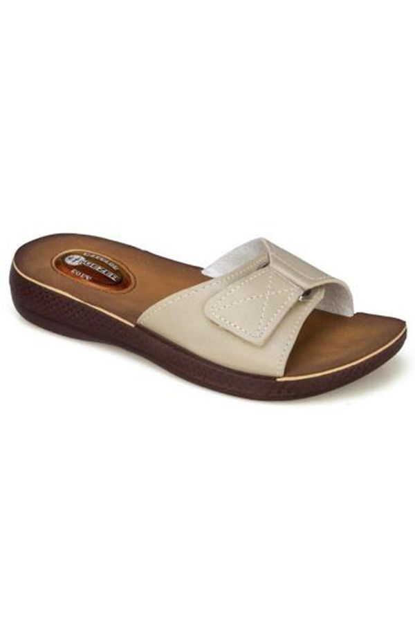 Gezer Anatomical Women s Slippers with Heel Spur Gel Trendyol