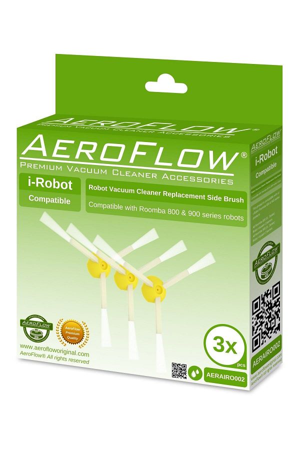 AeroFlow-I-robot Roomba 600 Series - Side Brush 3 Pack 1