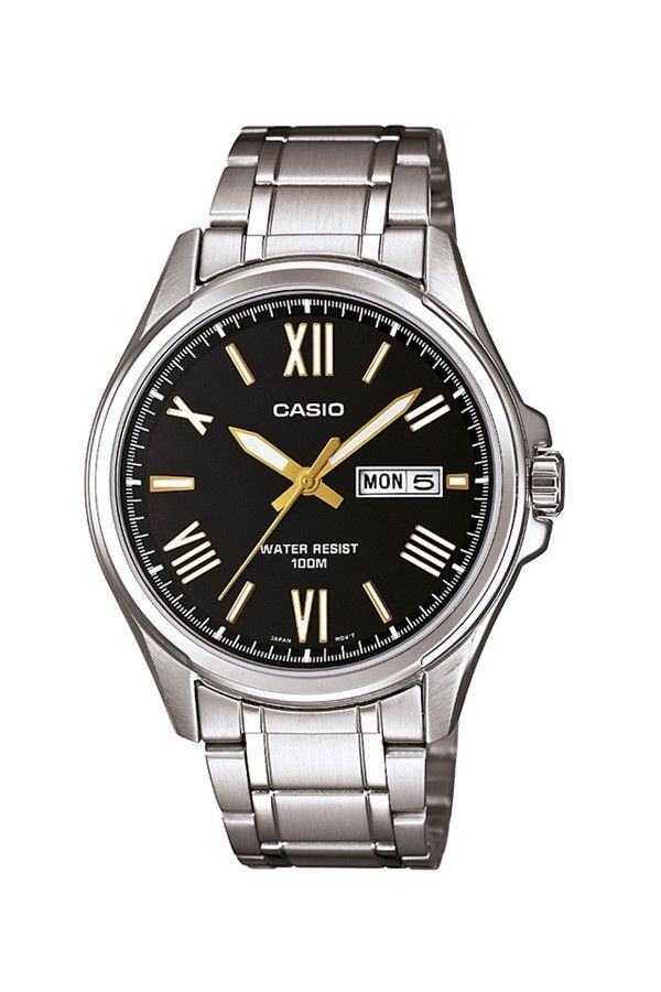 Casio-ساعة يد رجالية MTP-1377D-1AVDF 1