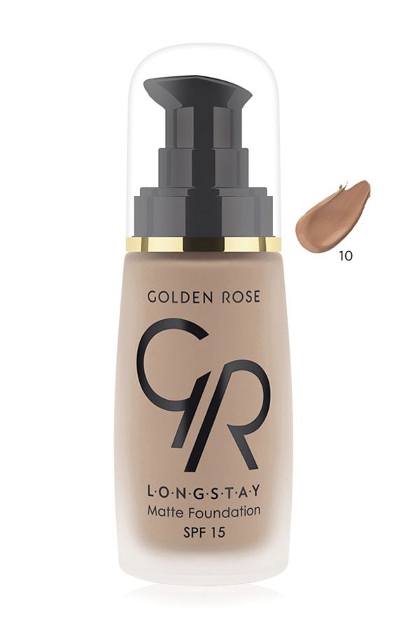 Golden Rose-كريم أساس متين غير لامع - كريم أساس Longstay Matte رقم: 10 32 مل 1