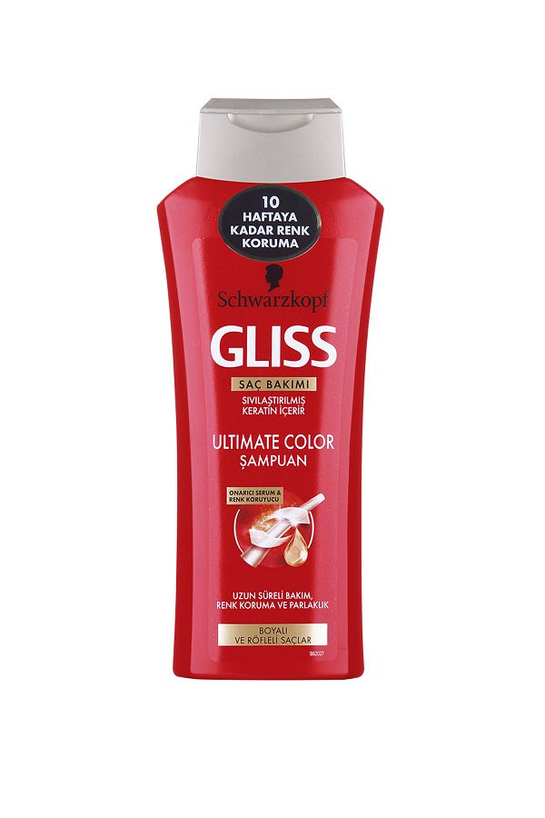 Gliss-أقصى ألوان الشعر المصبوغ والمجدل 650 مل 1