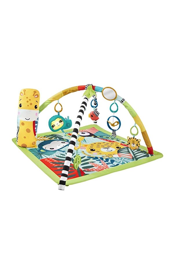 Fisher Price 3'ü 1 Arada Yağmur Ormanı Duyusal Spor Salonu Hjw08