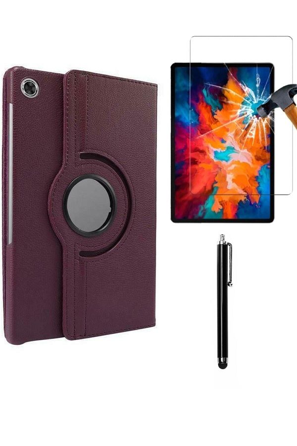 TEKNETSTORE-تابلت لينوفو تاب M10 Tb328fu Zaae0012tr Unisoc T610 متوافق مع 360 حافظة تابلت دوارة مجموعة من 3 قطع 1