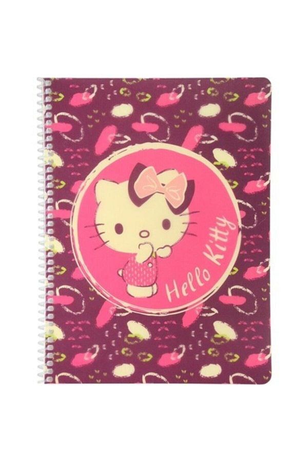Mynote-Hello Kitty 120 Sheets Spral Line Notebook 1