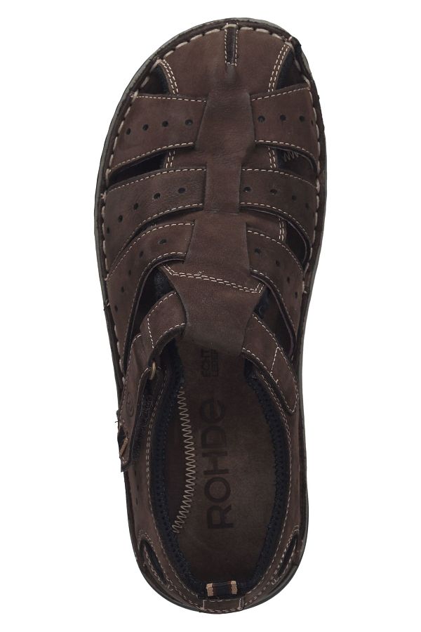 Rohde Sandals Brown Flat Trendyol