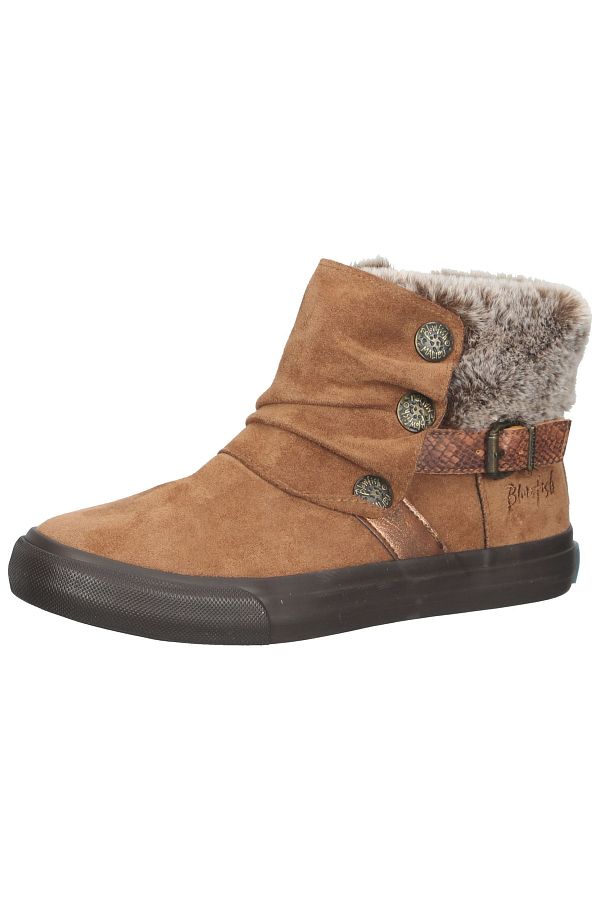 Blowfish Ankle Boots Brown Flat Trendyol