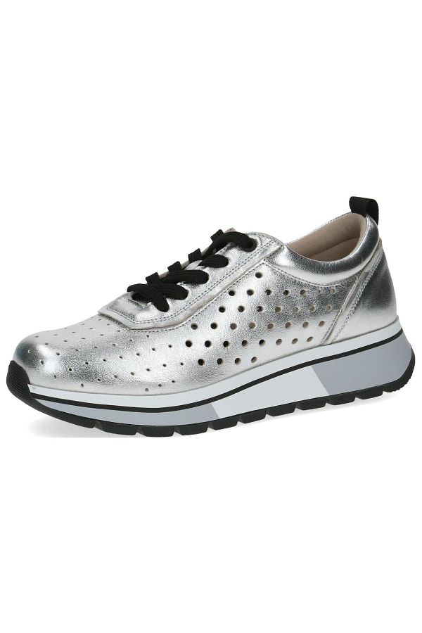 Caprice Sneakers Silver colored Flat Trendyol